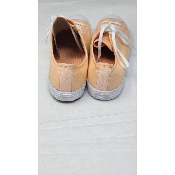 Converse All Star Low Top light orange Shoes Sneaker women's size 9 - Picture 6 of 8